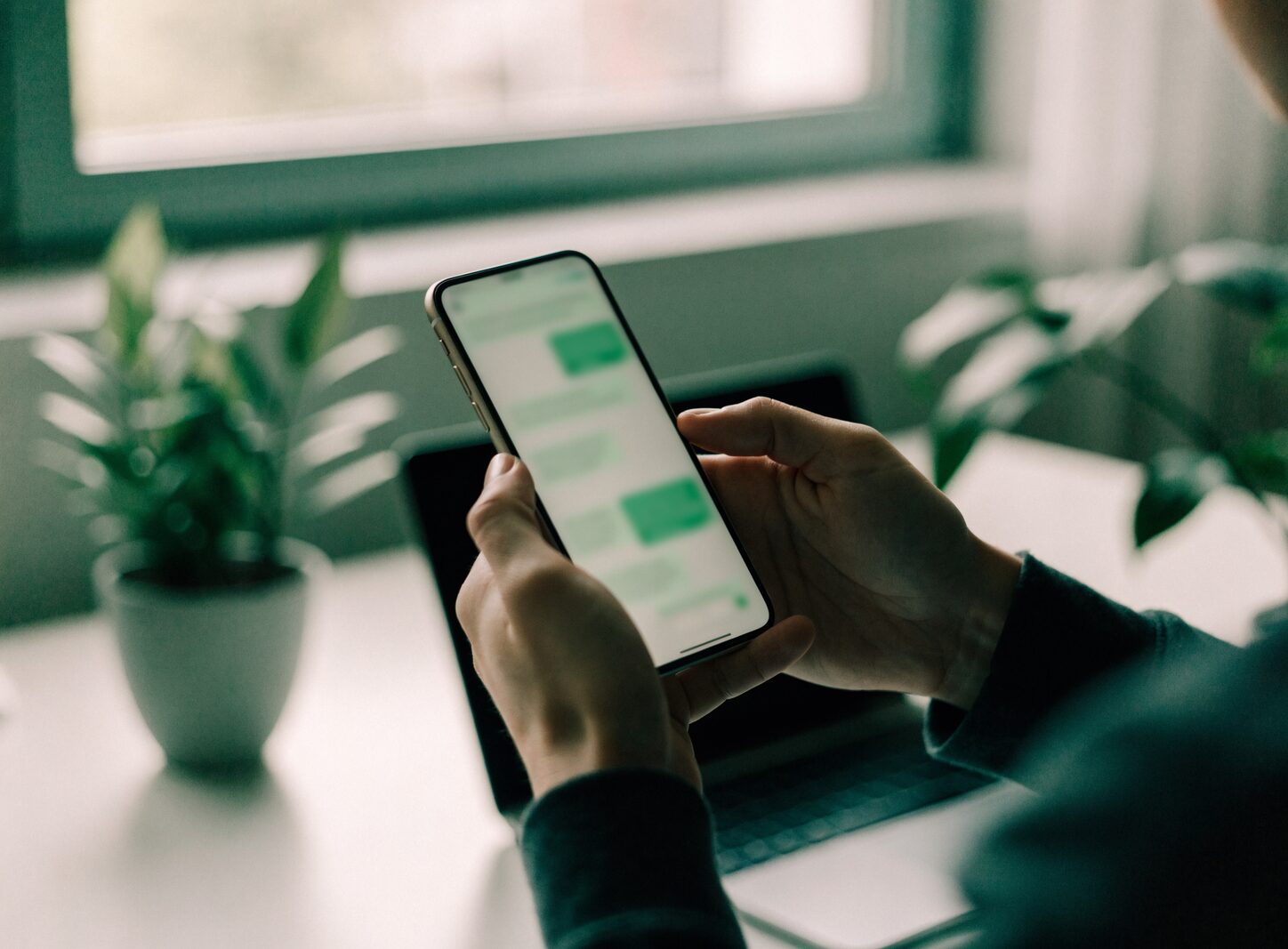 Sending a message to a self-hosted OpenClaw agent from a phone